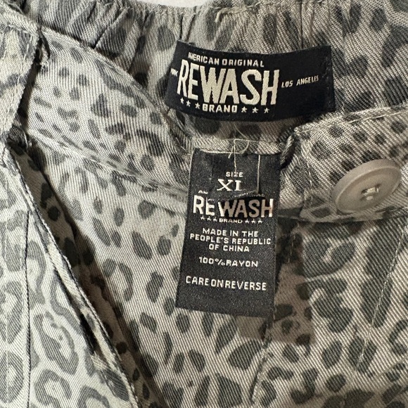 Rewash Soft Jogger Size XL Gray Leophard - Picture 4 of 4